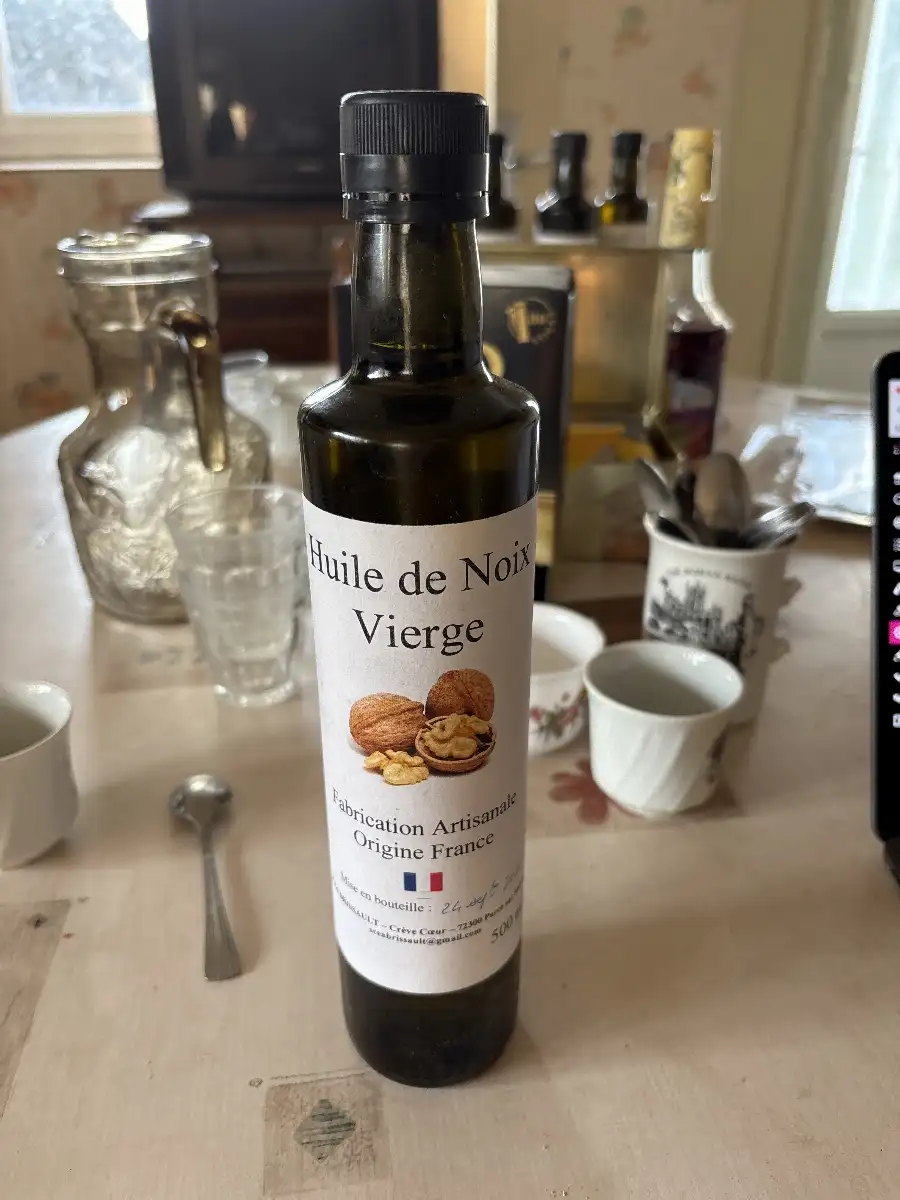 Huile de noix